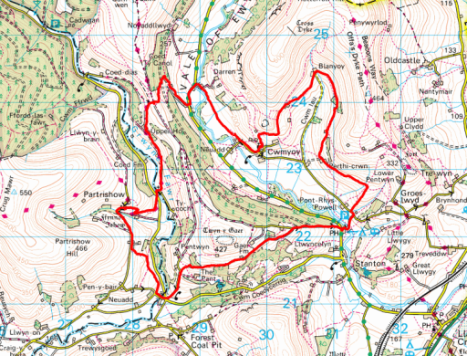 gpx plot of route gpx plot of route